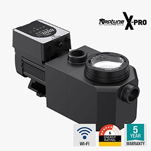 Neptune X-Pro NPX1100 Full Inverter Pool Pump, 1.0hp, 408L/min max flow