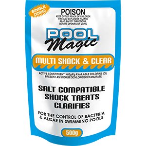 Pool Magic Multi Shock & Clear 500g